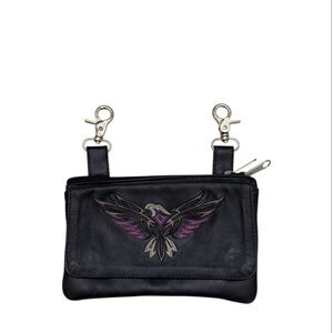 UNIK - LEATHER MOTORCYCLE RIDING PURSE